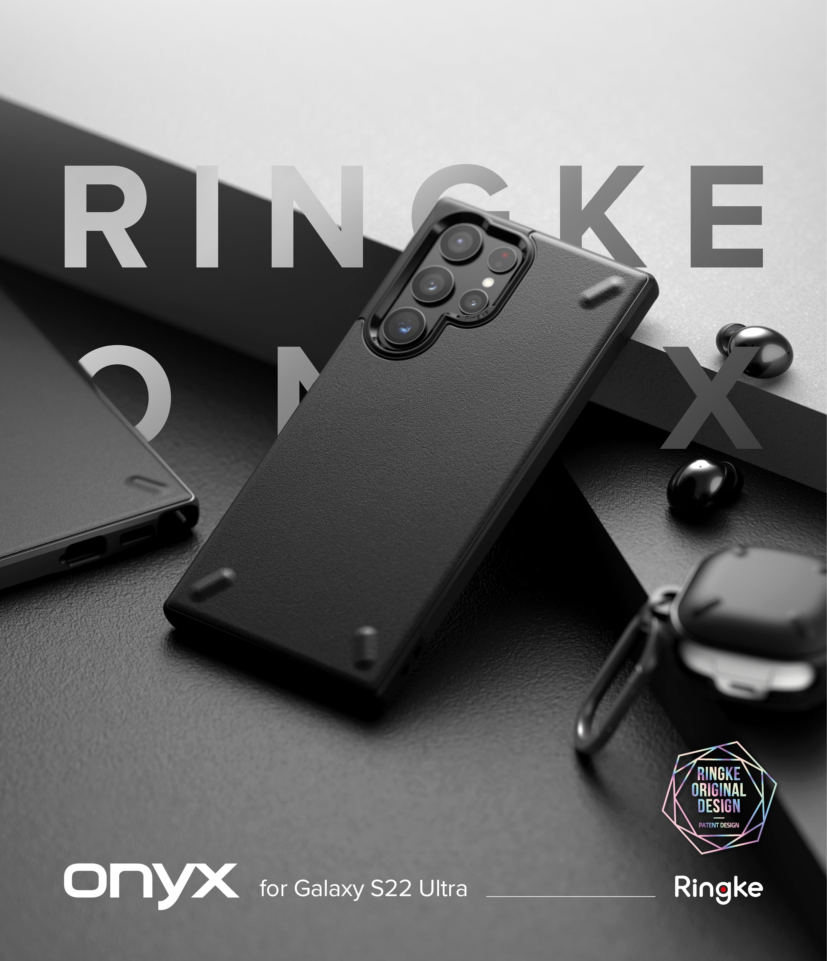 Galaxy S22 Ultra Case | Onyx - Dark Gray - By Ringke