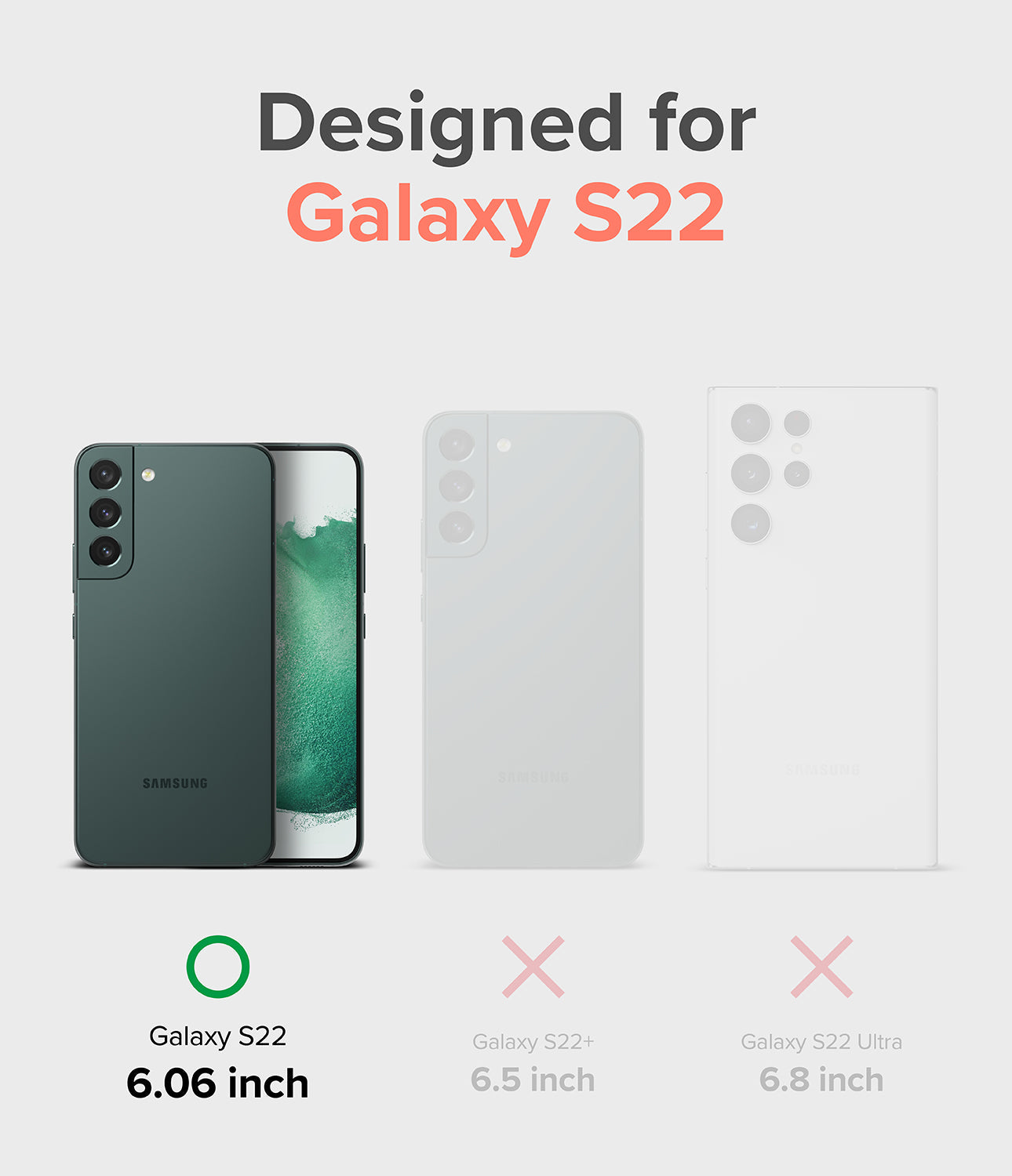 Galaxy S22 Case | Fusion Design | Floral, Wild Flowers, Seoul