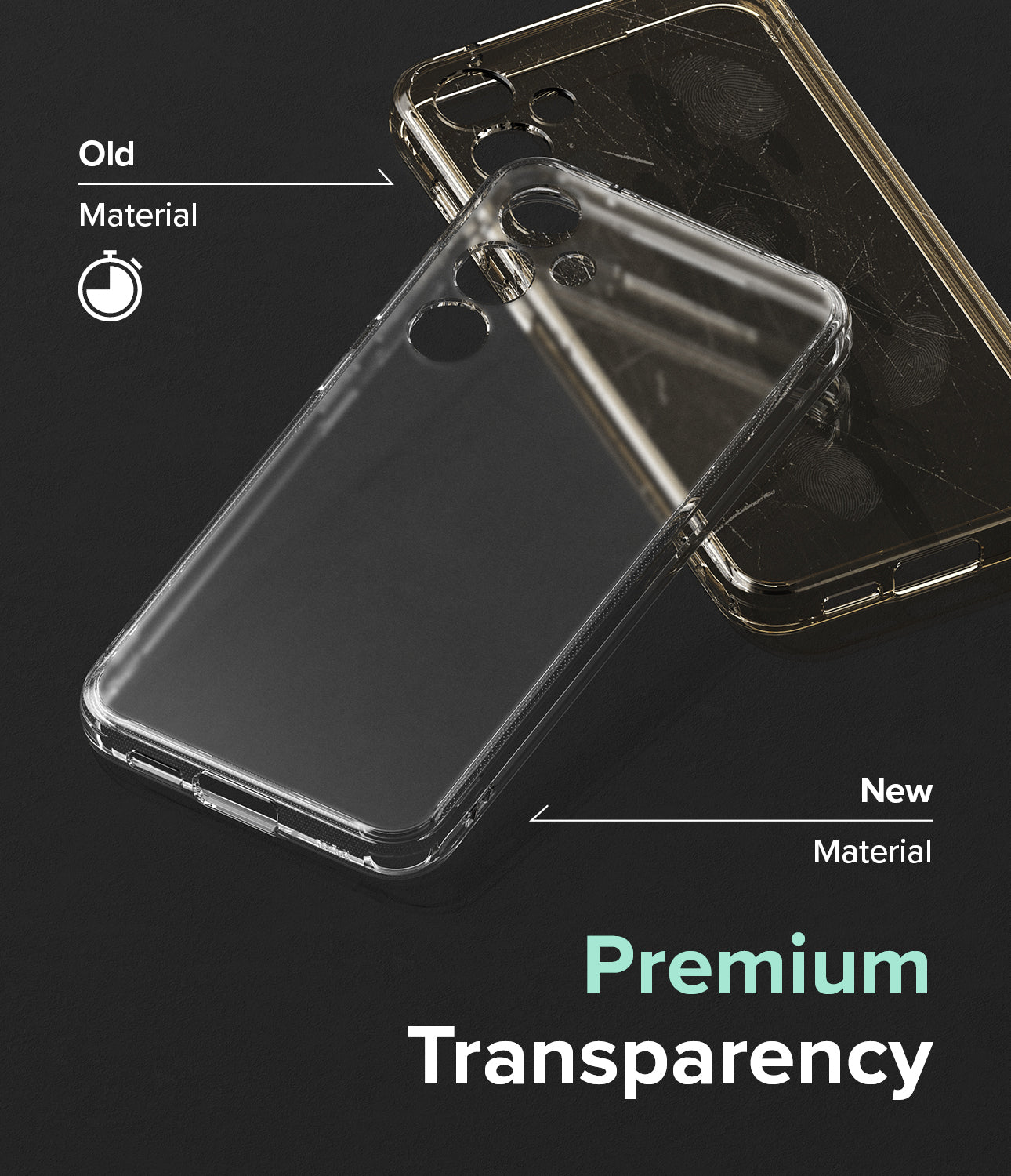 Galaxy S23 FE Case | Fusion-Matte Clear - Premium Transparency