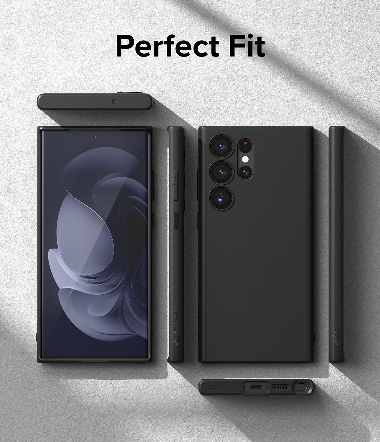 Galaxy S23 Ultra Case | Air-S Black - Perfect Fit