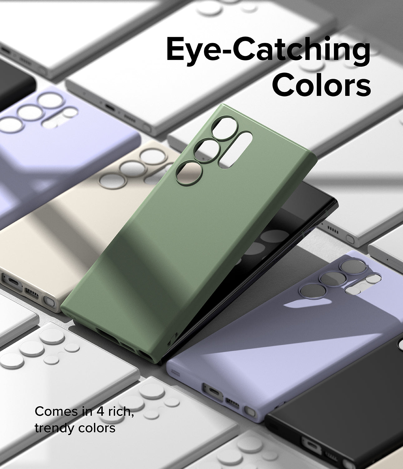 Galaxy S23 Ultra Case | Air-S Quite Green - Eye-Catching Colors