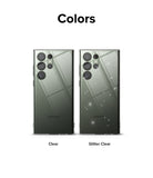 Galaxy S23 Ultra Case | Air Glitter Clear - Colors