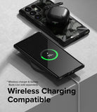 Galaxy S23 Ultra Case | Fusion-X - Camo Black - Wireless Charging Compatible