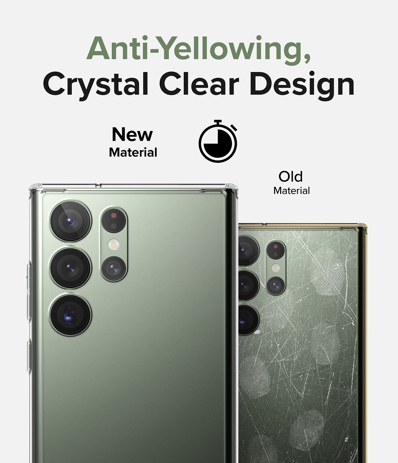 Galaxy S23 Ultra Case | Fusion - Matte Clear - Anti-Yellowing, Crystal Clear Design.