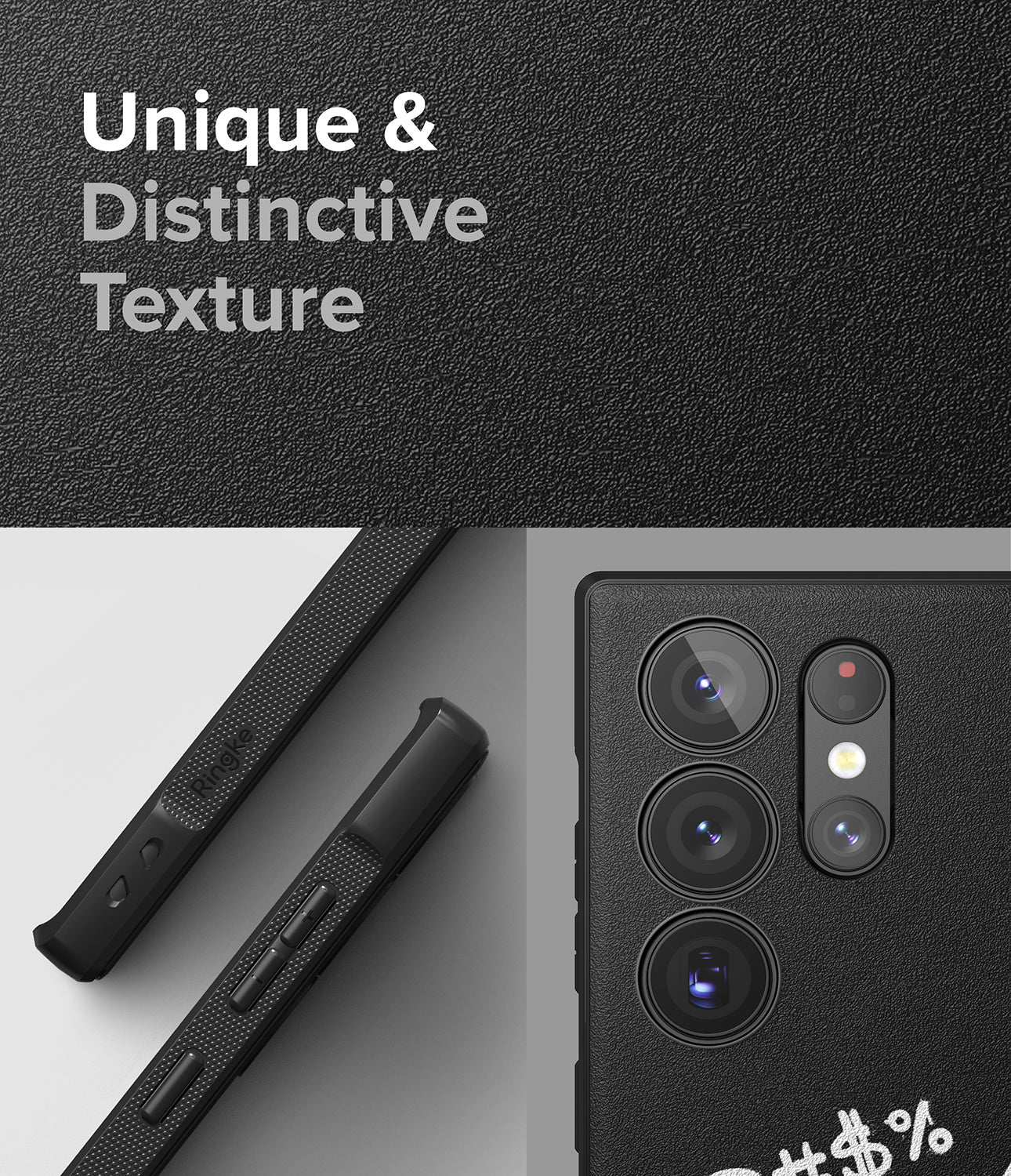 Galaxy S23 Ultra Case | Onyx Design Graffiti - Unique and Distinctive Texture.