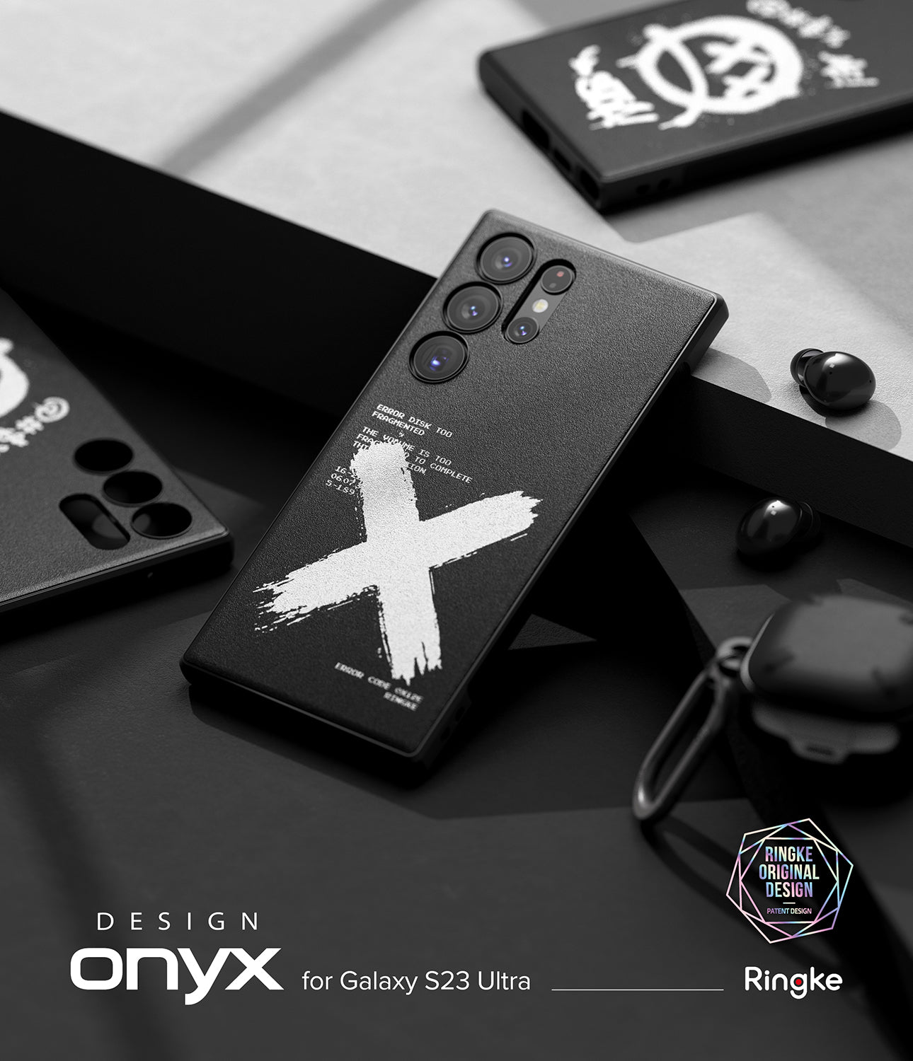 Galaxy S23 Ultra Case | Onyx Design Graffiti- By Ringke