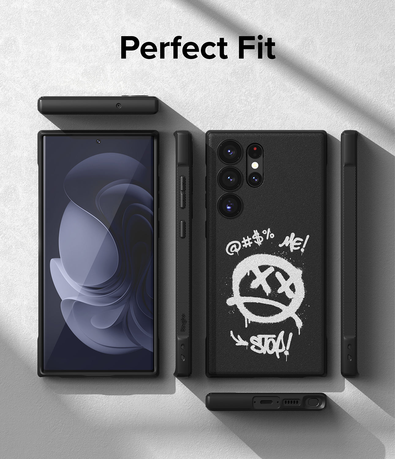 Galaxy S23 Ultra Case | Onyx Design Graffiti - Perfect Fit.