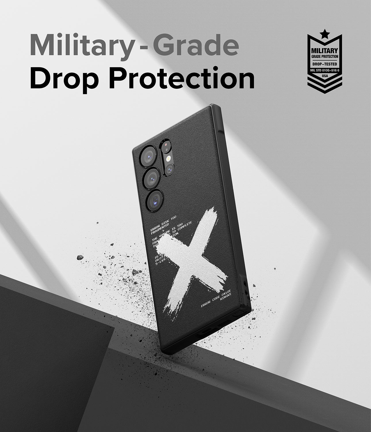 Galaxy S23 Ultra Case | Onyx Design X - Military-Grade Drop Protection.