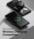 Galaxy S23 Ultra Case | Onyx Design X - Wireless Charging Compatible.