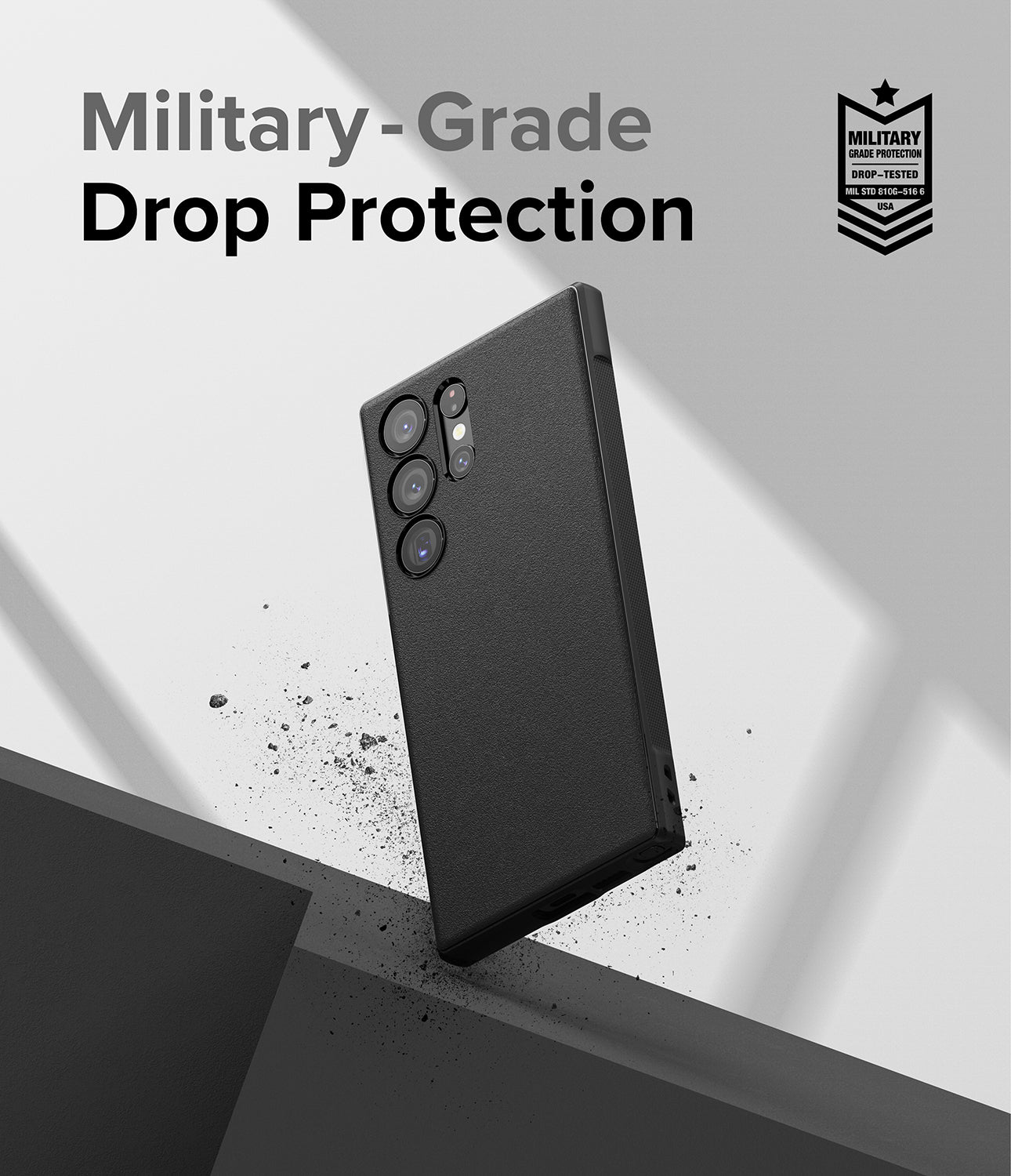 Galaxy S23 Ultra Case | Onyx - Black - Military-Grade Drop Protection.