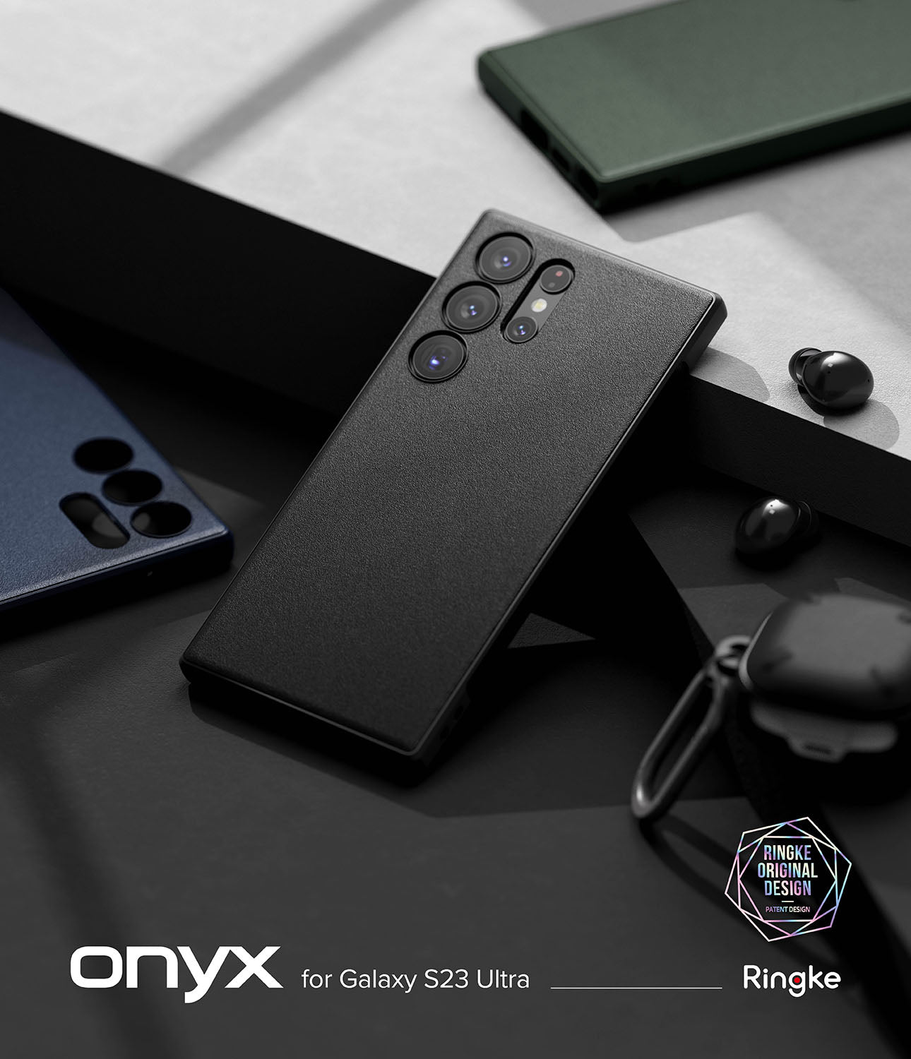 Galaxy S23 Ultra Case | Onyx - Dark Green - By Ringke