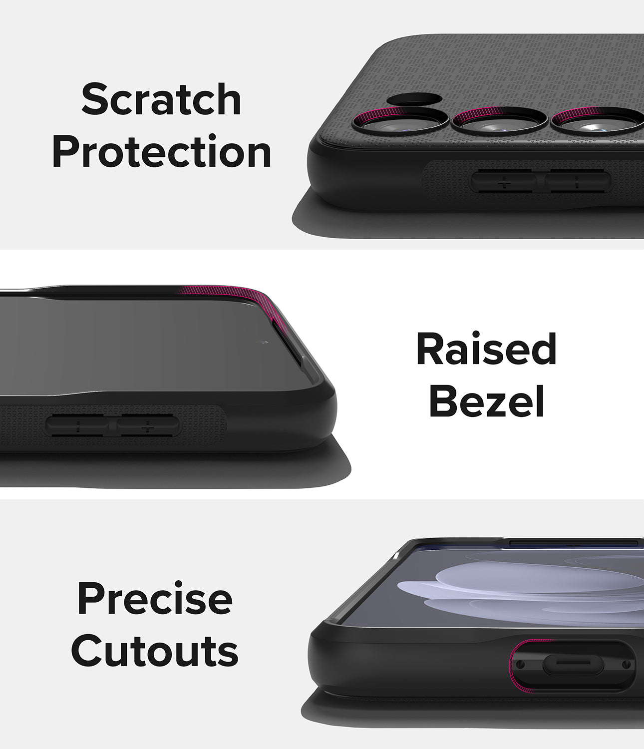 Galaxy S23 Plus Case | Onyx Black - Scratch Protection. Raised Bezel. Precise Cutouts.
