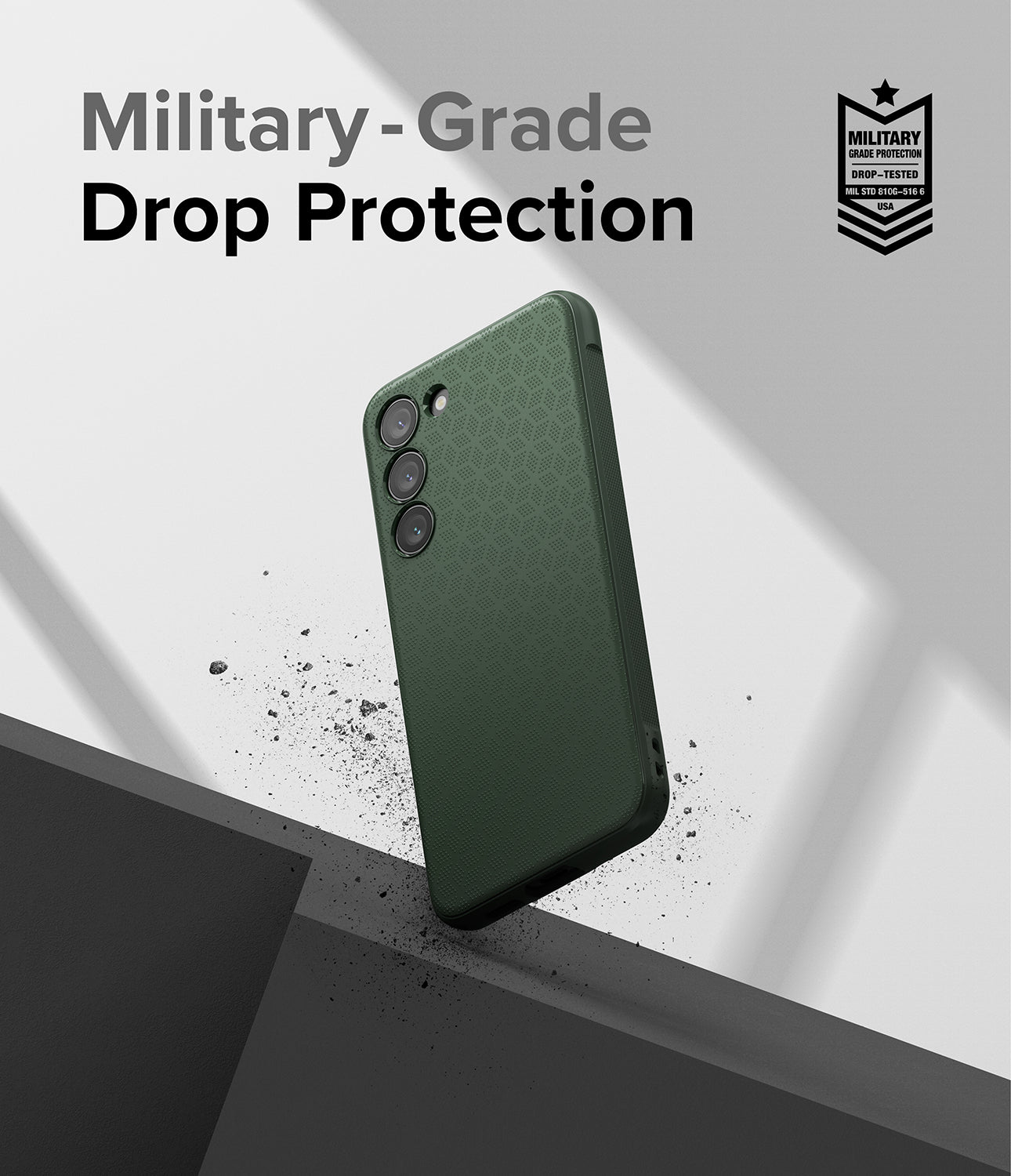 Galaxy S23 Plus Case | Onyx Dark Green - Military-Grade Drop Protection.