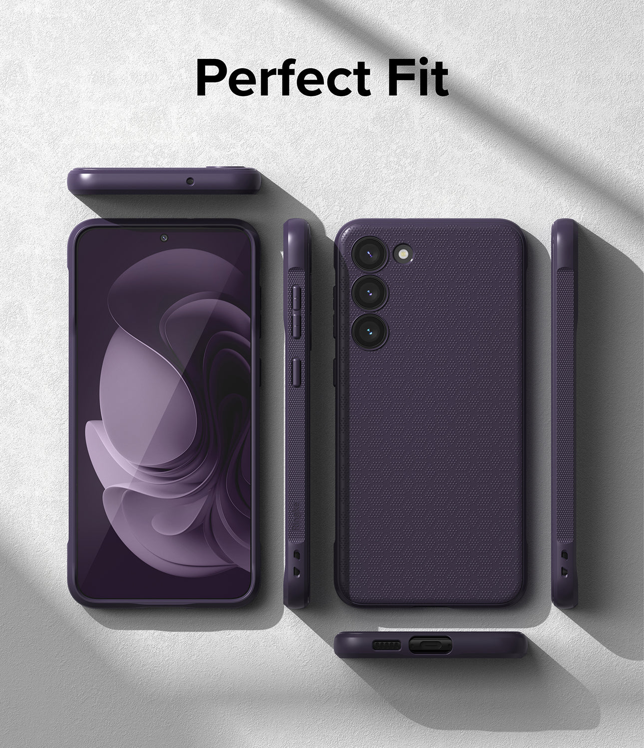 Galaxy S23 Plus Case | Onyx Deep Purple - Perfect Fit.