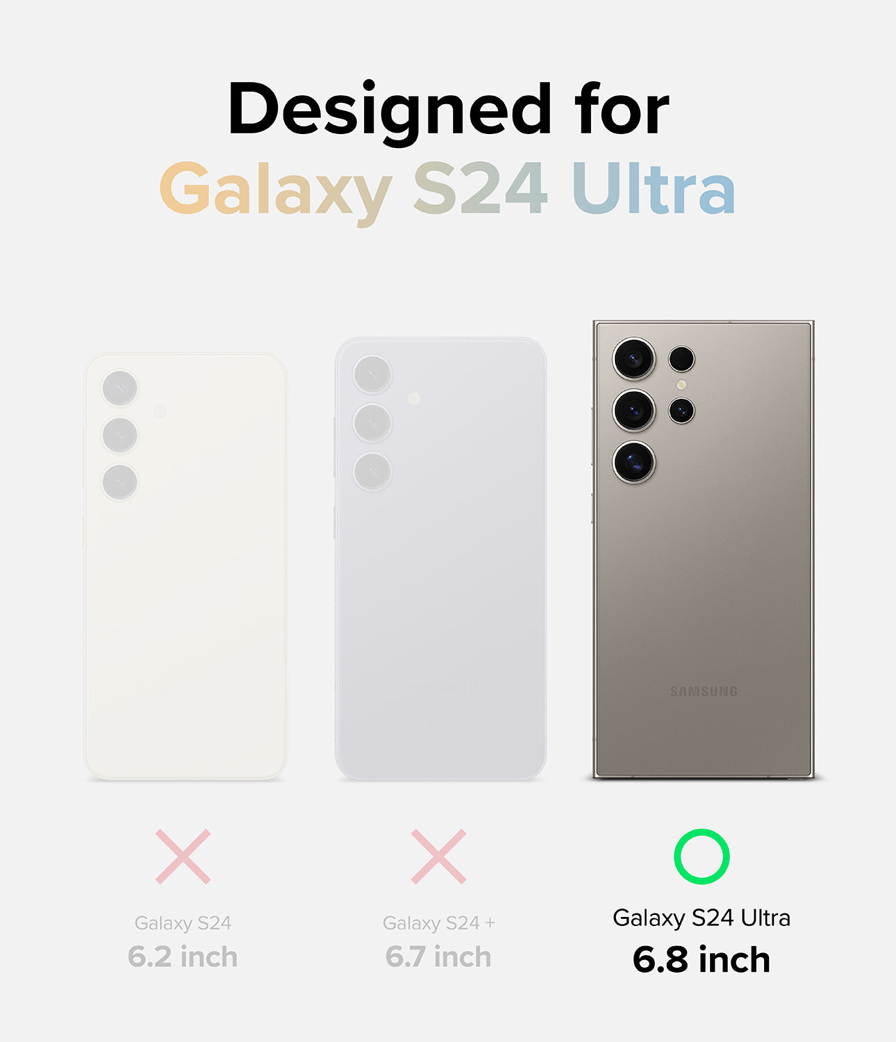 Galaxy S24 Ultra Case | Fusion Design - Seoul - Colors