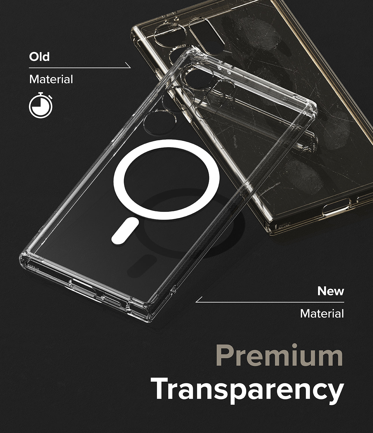 Galaxy S24 Ultra Case | Fusion Magnetic - Premium Transparency