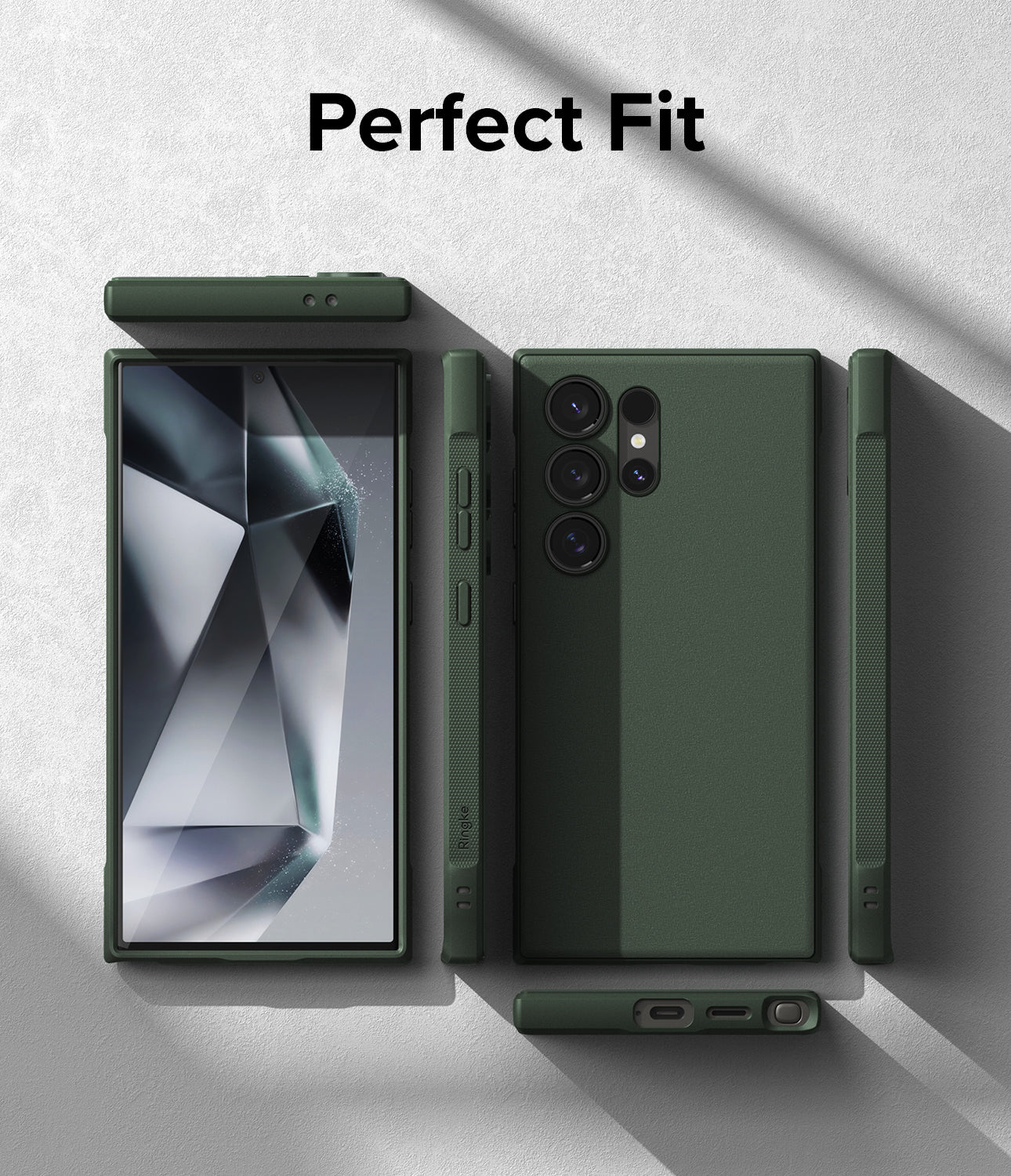 Galaxy S24 Ultra Case | Onyx - Dark Green - Perfect Fit.