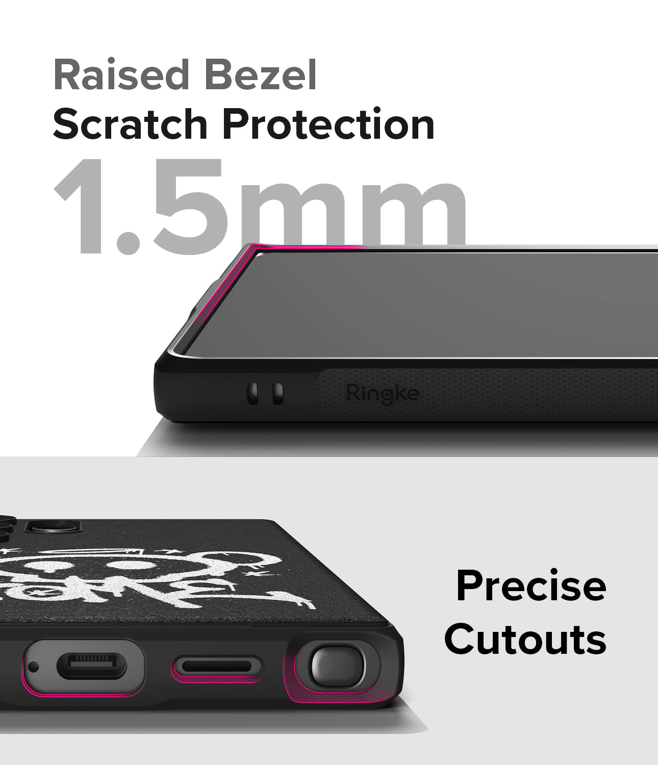 Galaxy S24 Ultra Case | Onyx Design - Graffiti 2 - Raised Bezel Scratch Protection. Precise Cutouts.