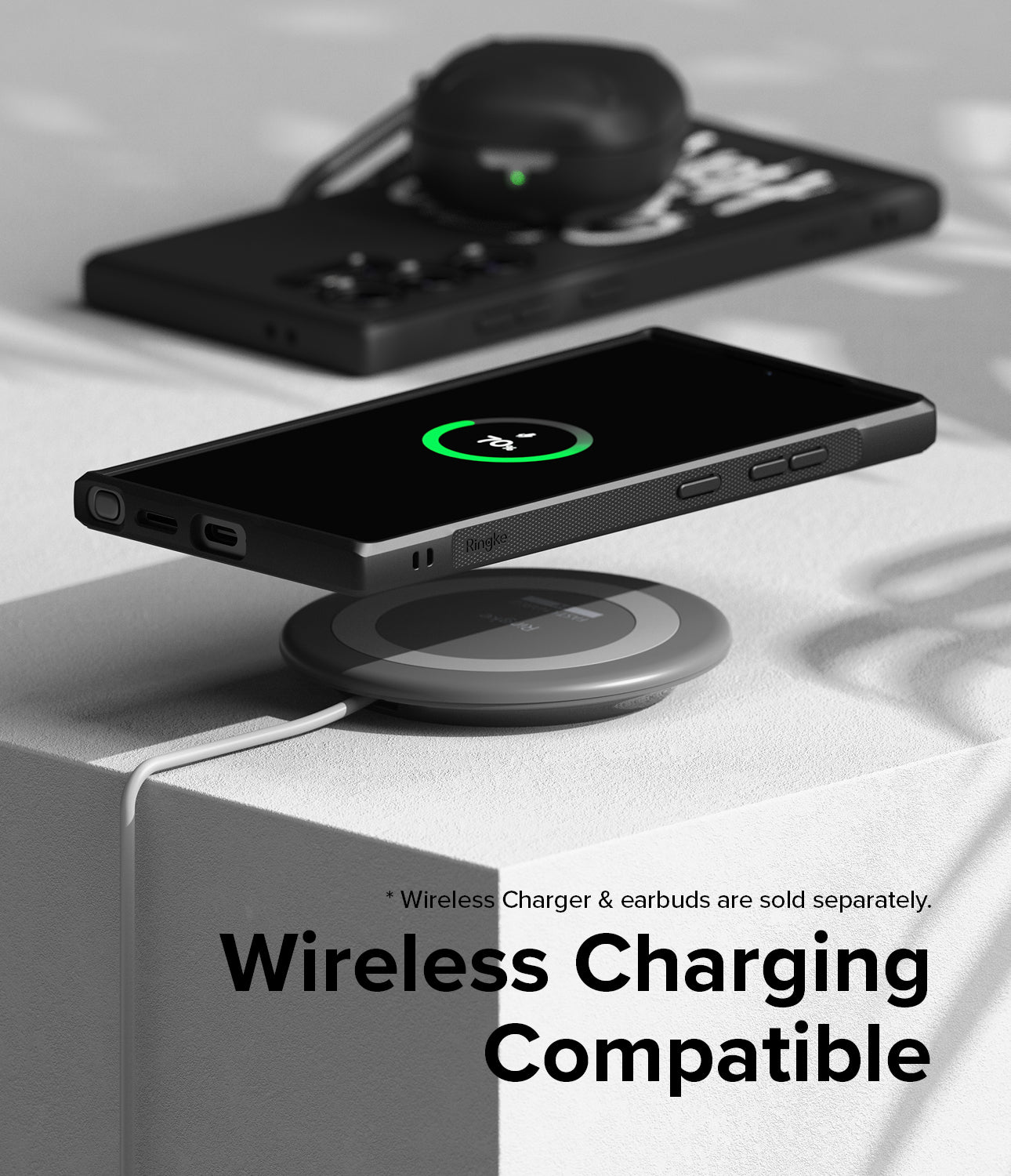 Galaxy S24 Ultra Case | Onyx Design - Graffiti 2 - Wireless Charging Compatible.