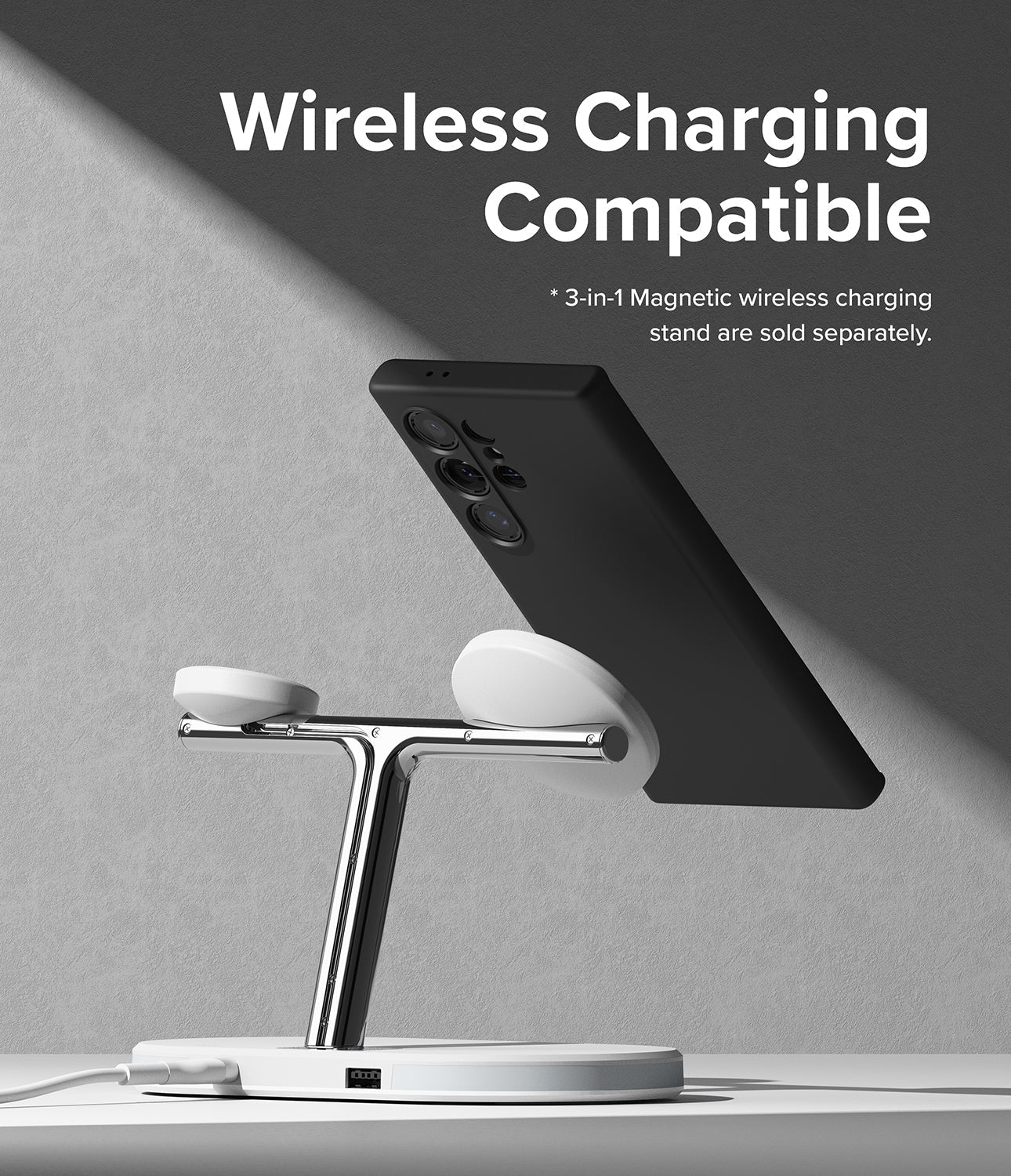 Galaxy S24 Ultra Case | Silicone Magnetic - Wireless Charging Compatible.