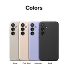 Galaxy S24 Case | Silicone Magnetic - Lavender - Colors