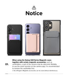 Galaxy S24 Case | Silicone Magnetic - Lavender - Notice.
