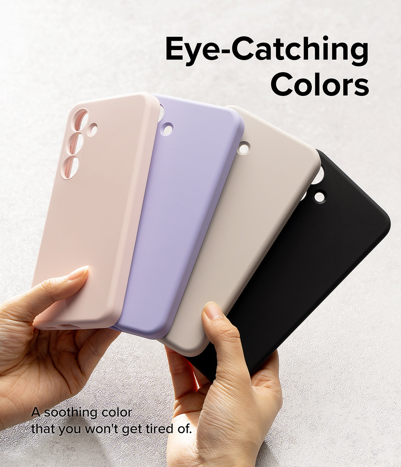 Galaxy S24 Case | Silicone Magnetic - Lavender - Eye-Catching Colors