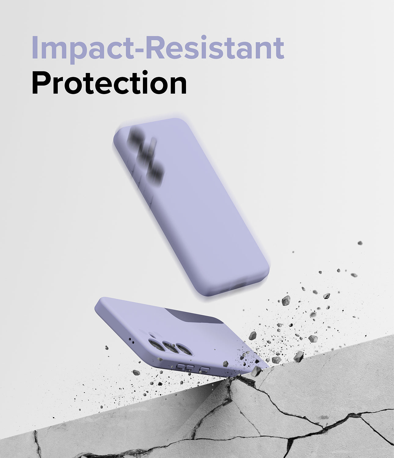 Galaxy S24 Case | Silicone Magnetic - Lavender - Impact-Resistant Protection