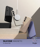 Galaxy S24 Case | Silicone Magnetic - Lavender - By Ringke