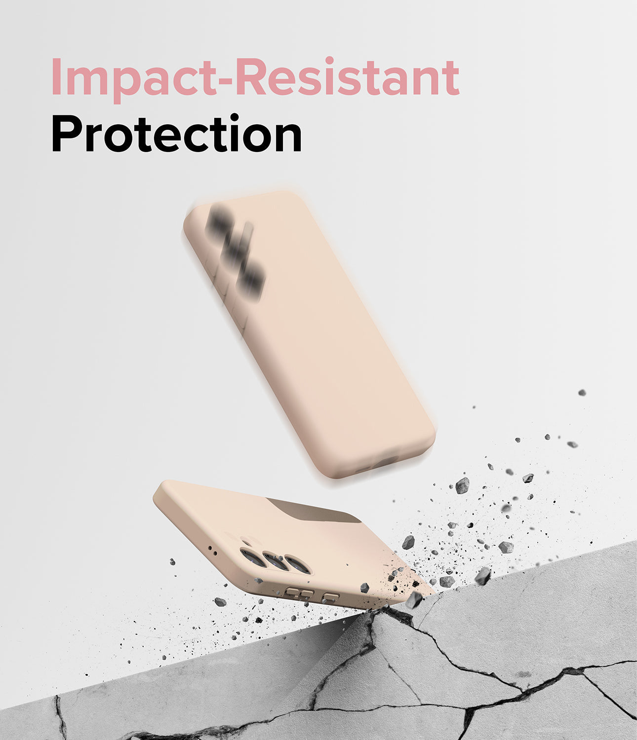 Galaxy S24 Case | Silicone Magnetic - Pink Sand - Impact-Resistant Protection