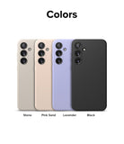 Galaxy S24 Case | Silicone Magnetic - Stone - Colors
