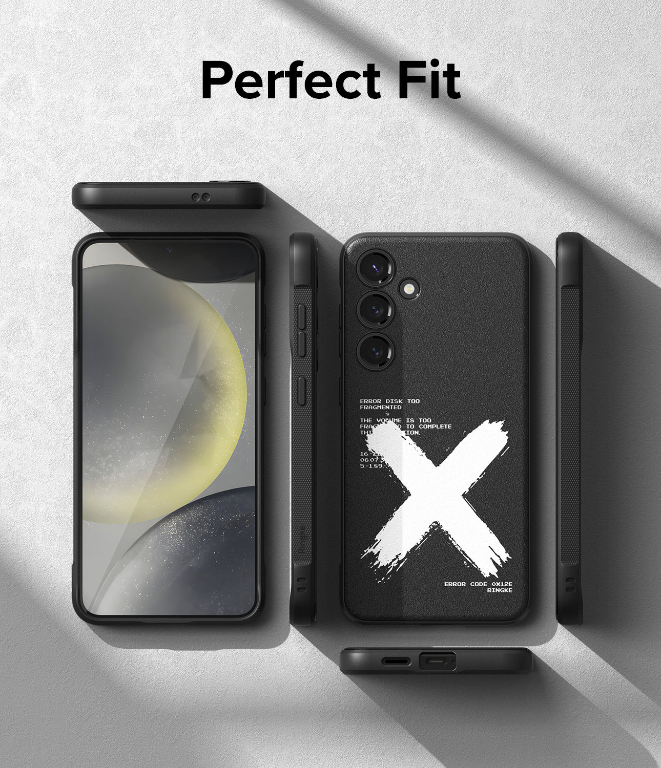 Galaxy S24 Plus Case | Onyx Design - X - Perfect Fit.