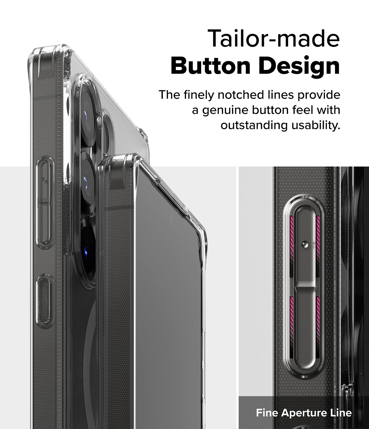 Galaxy S25 Ultra Fusion Magnetic Matte | Tailor-made Button Design