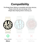 Galaxy Watch 6 40mm | Bezel Styling 40-97-White