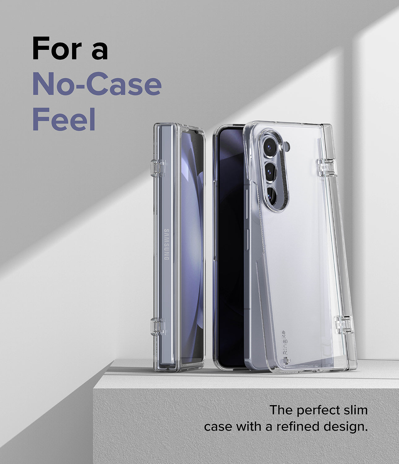 Galaxy Z Fold 5 Case | Slim Hinge - For a No-Case Feel. The perfect slim case with a refined design.