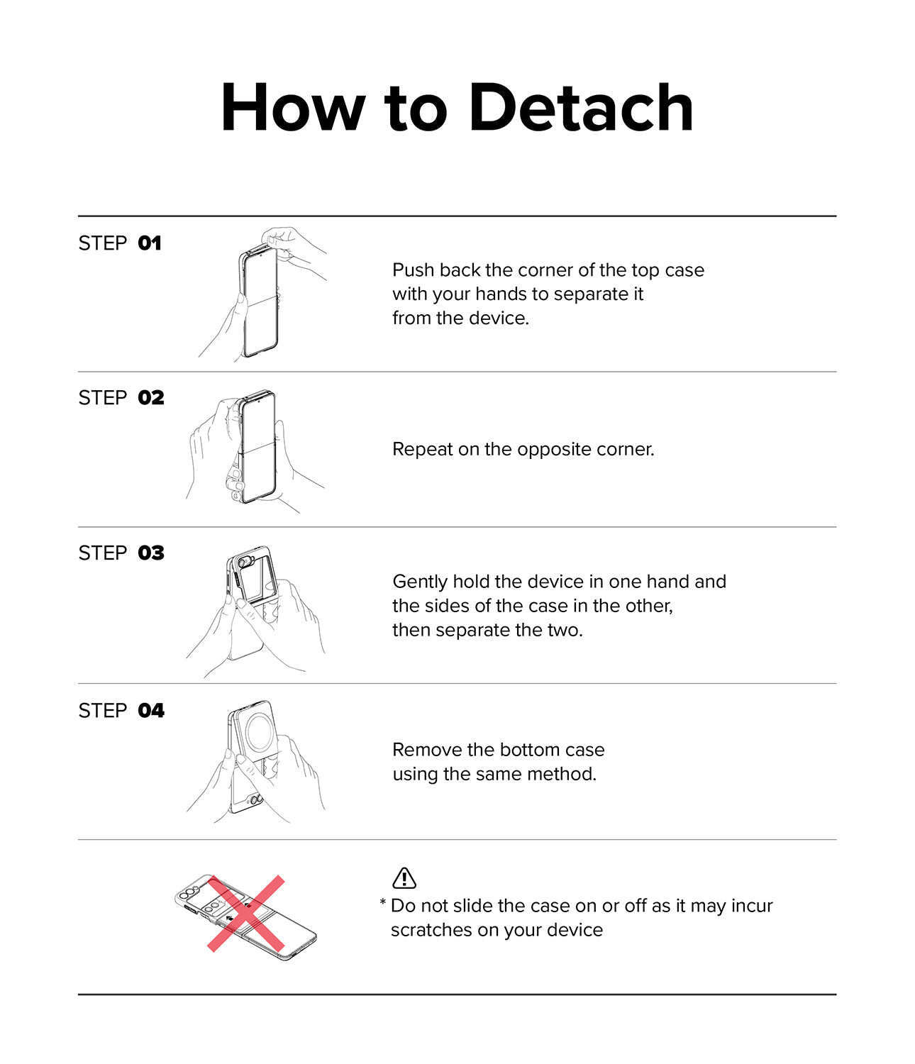 How to Detach