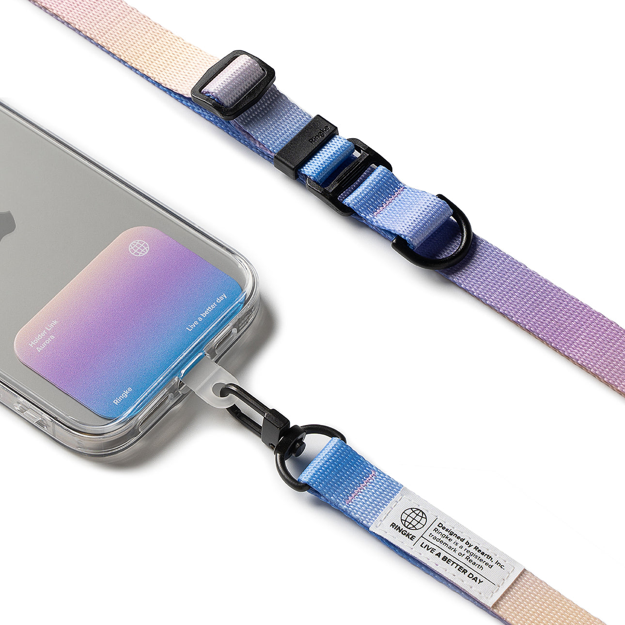 Holder Link & Snap Hook Lanyard Strap