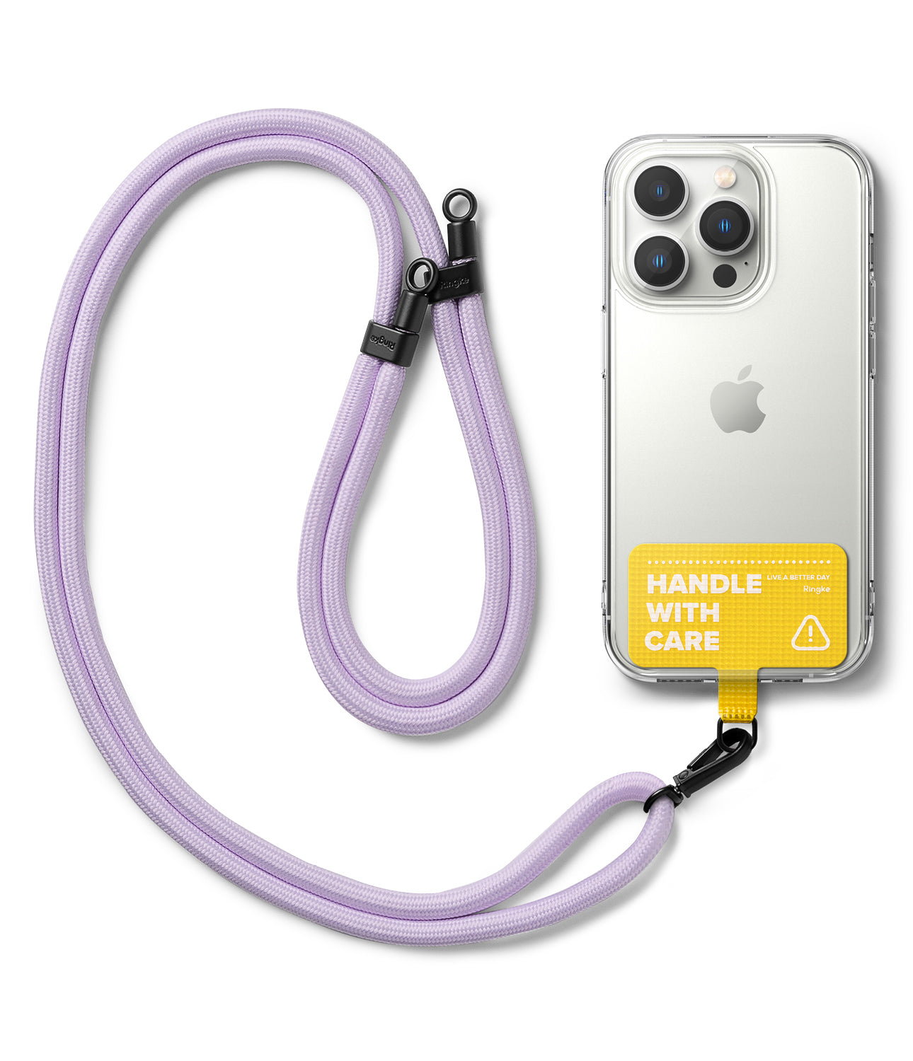 Holder link strap Tarpaulin Yellow - Purple
