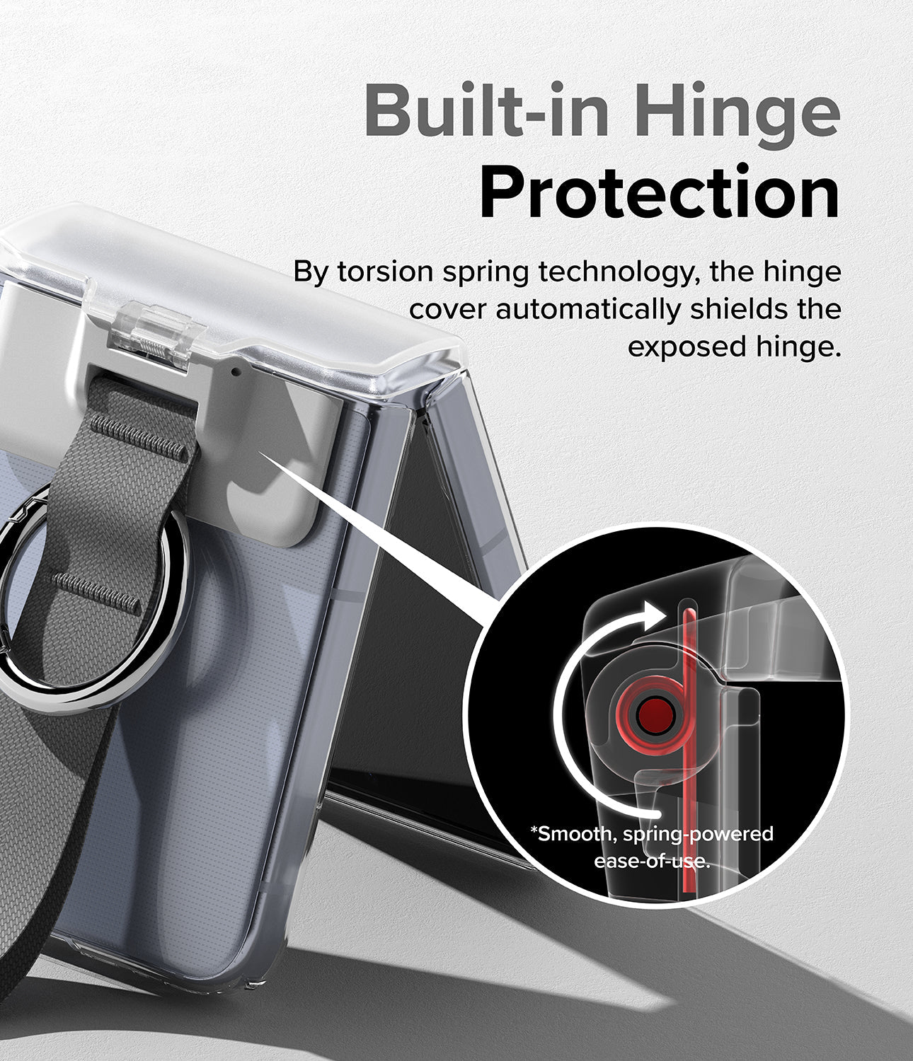 Built-in Hinge Protection