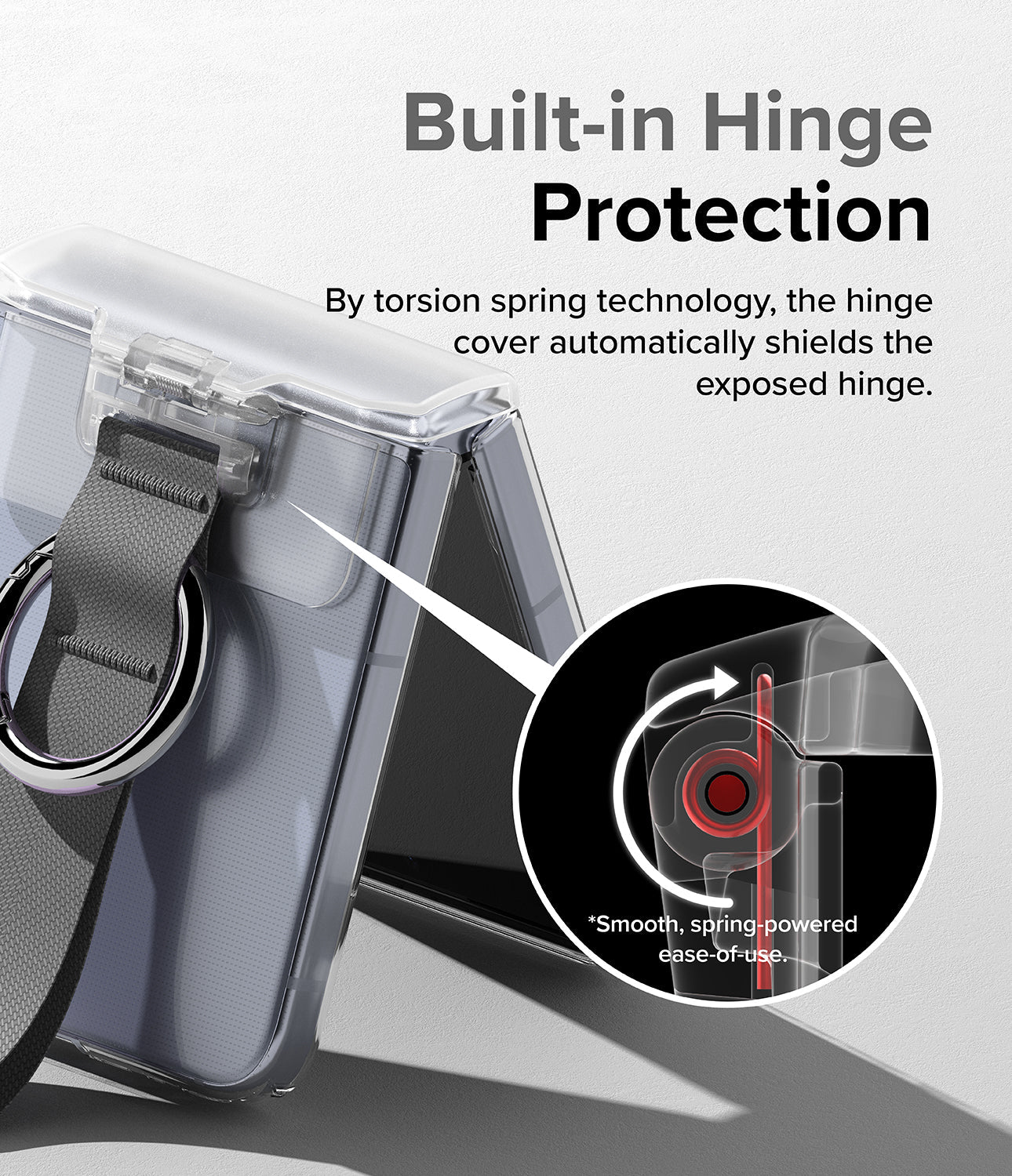 Built-in Hinge Protection