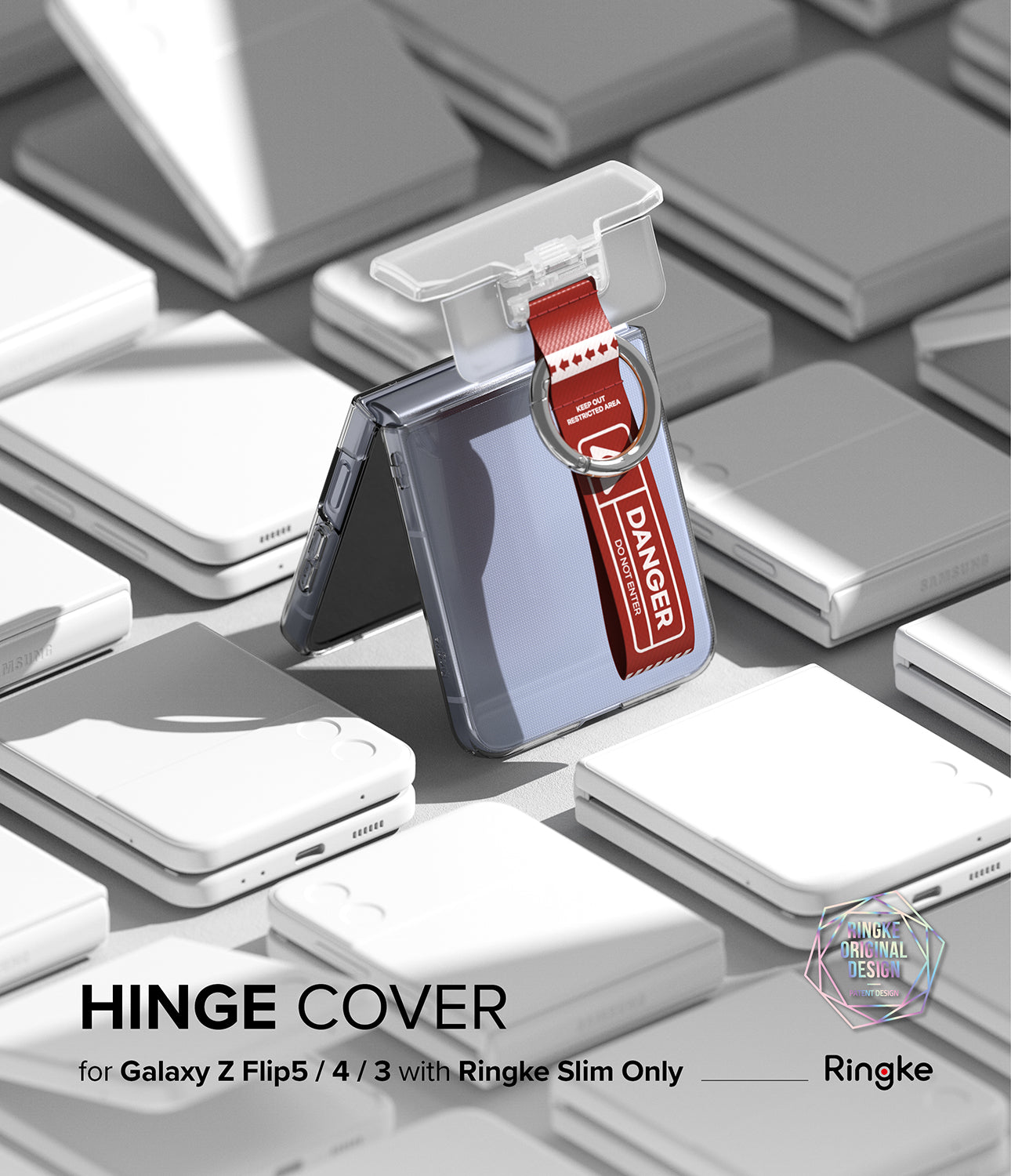 Hinge Cover for Galaxy Z Flip 5/4/3 - Ringke Slim Only