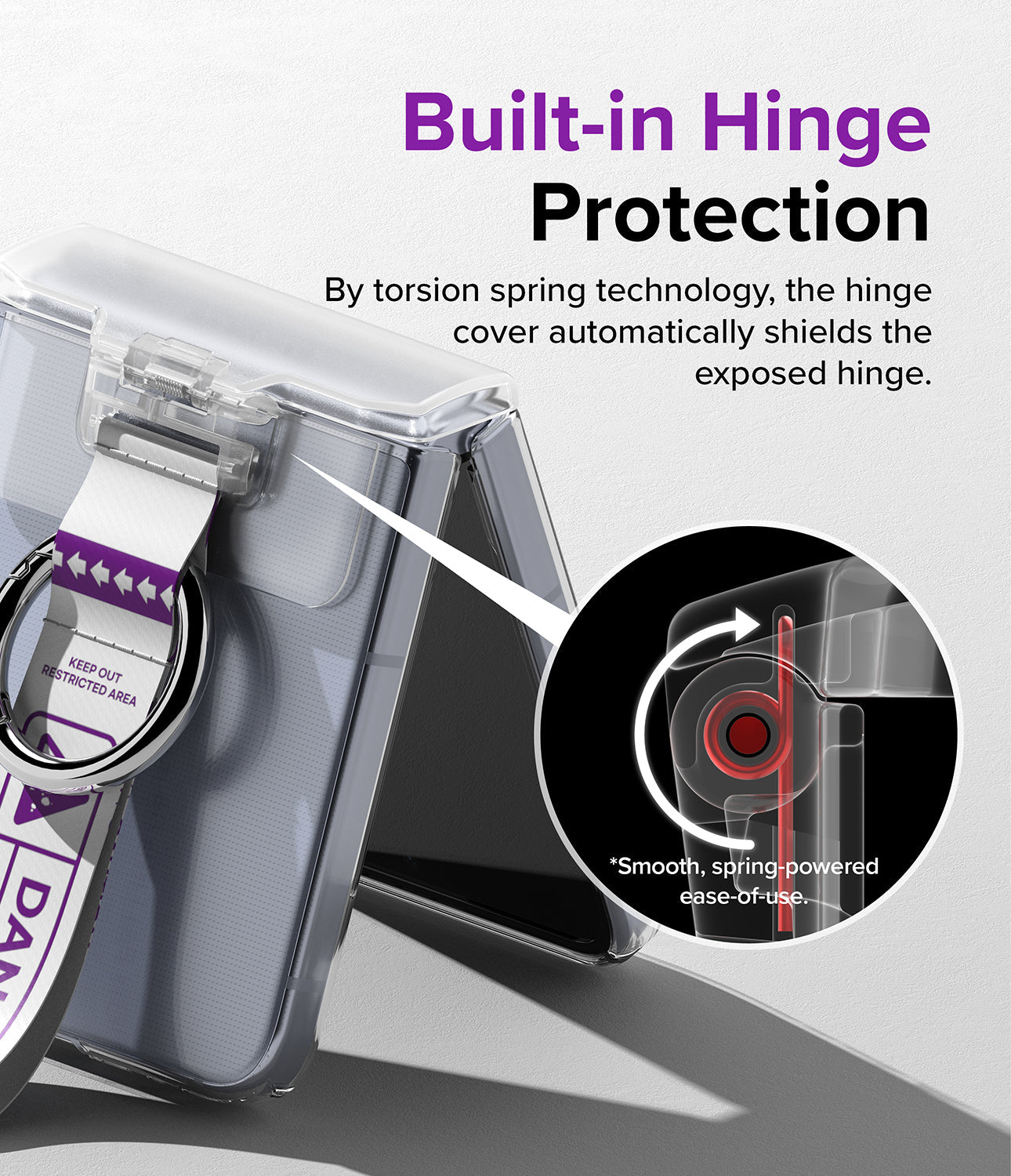 Built-in Hinge Protection