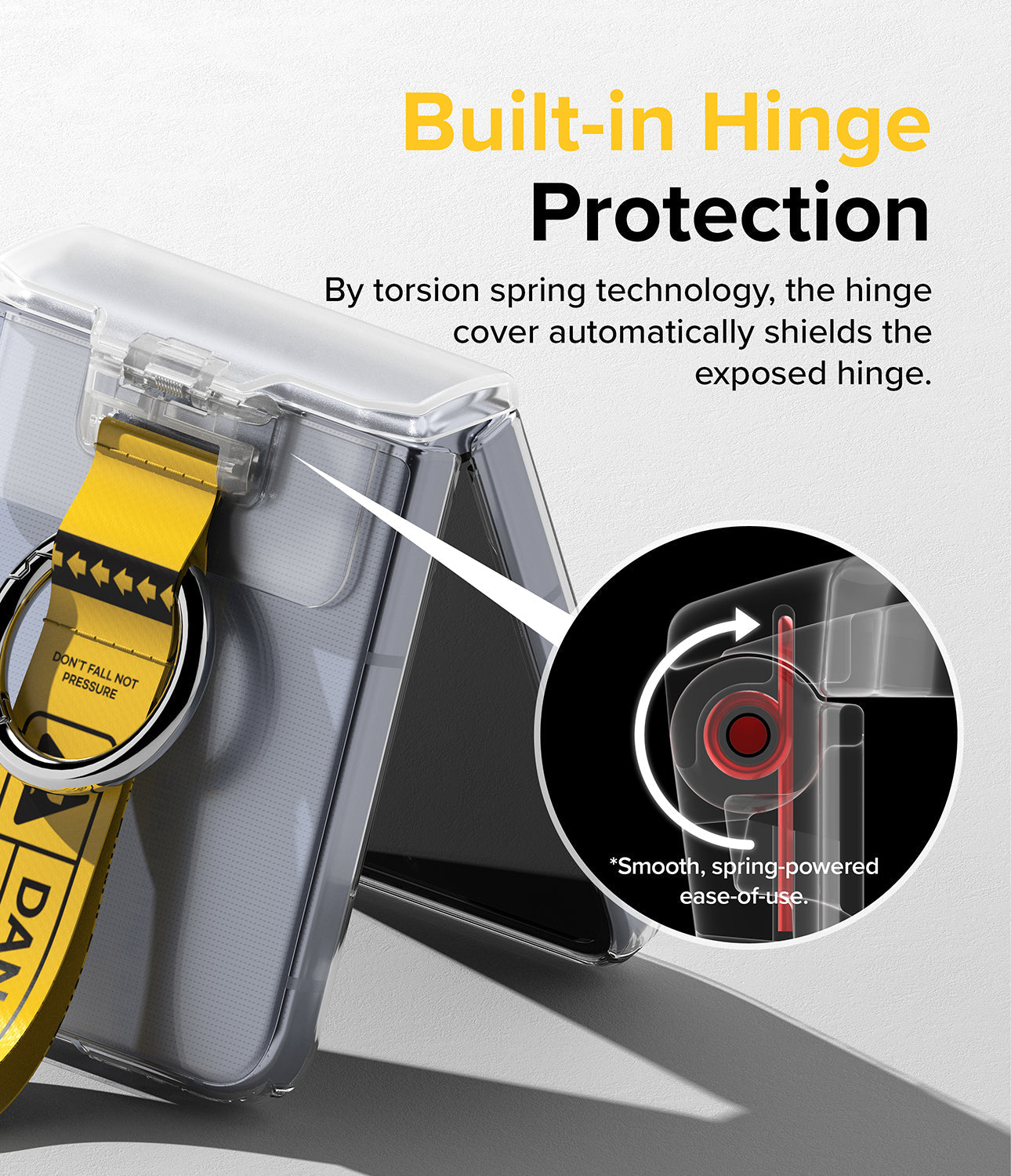 Built-in Hinge Protection