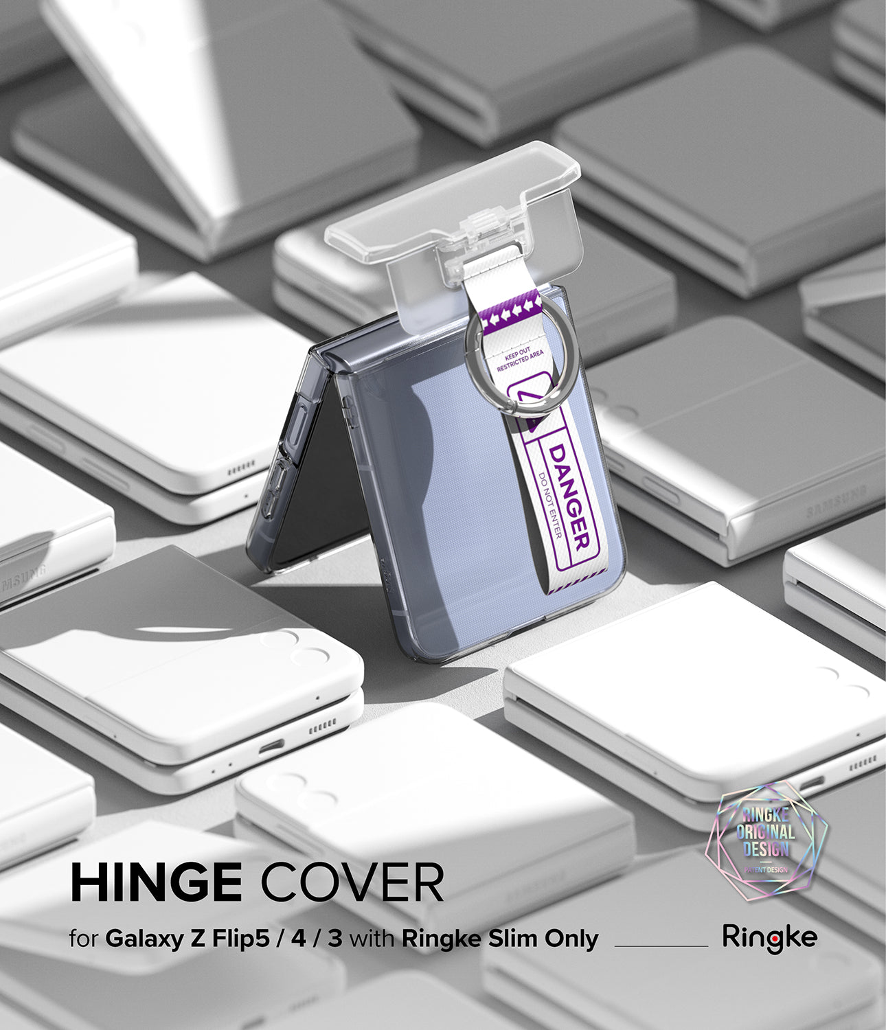 Hinge Cover for Galaxy Z Flip 5/4/3 - Ringke Slim Only