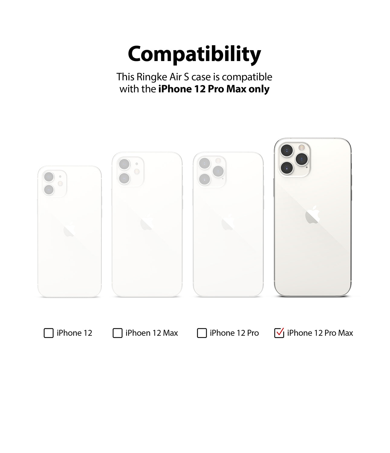 iPhone 12 Pro Max Case | Air-S - Compatibility