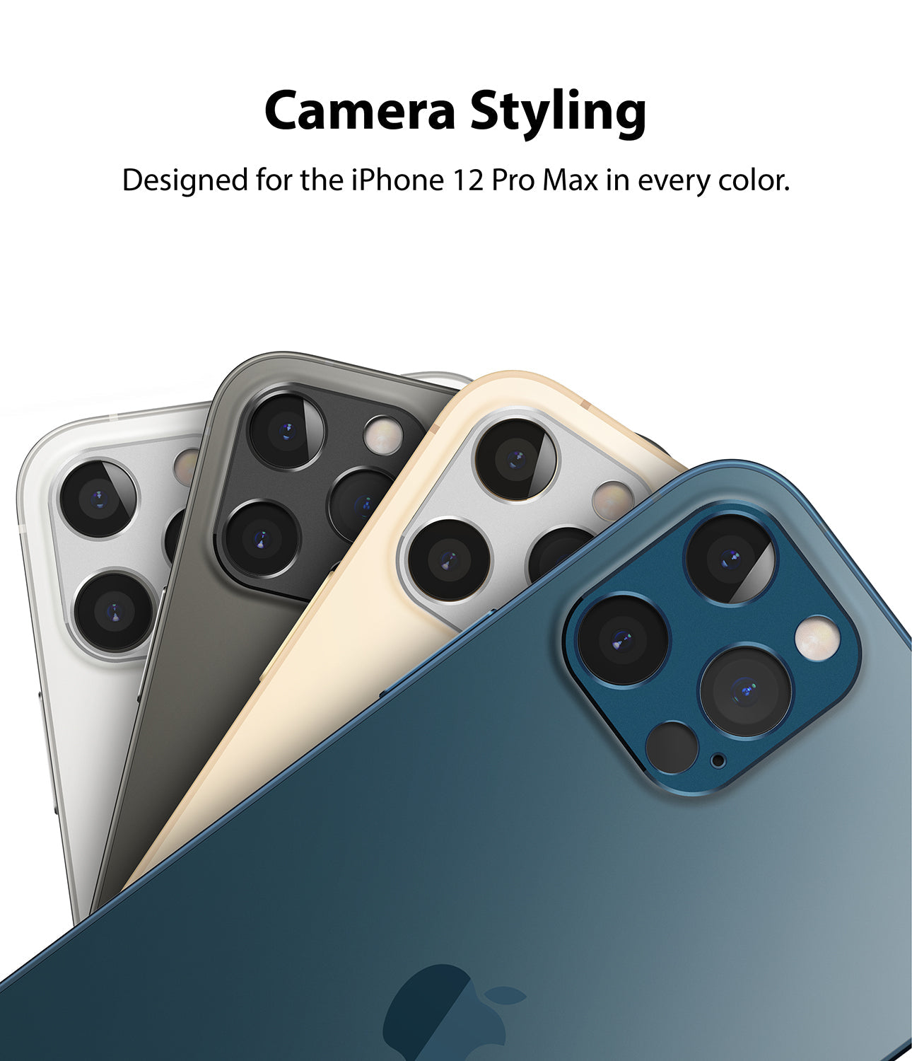 ringke camera styling for iphone 12 pro max camera lens protector
