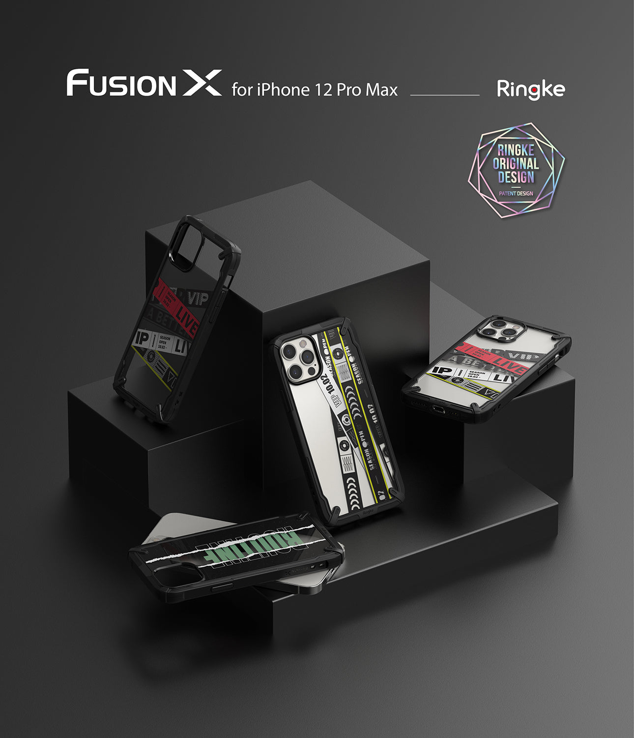 iPhone 12 Pro Max Case | Fusion-X Design - Ringke Official Store