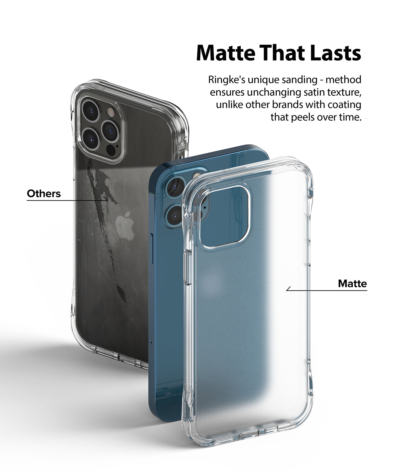 unique sanding method ensures unchanging satin texture