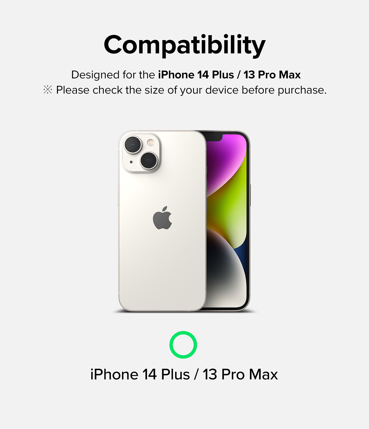 Designed for iPhone 14 Plus / 13 Pro Max