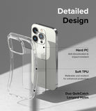 iPhone 14 Pro Max Case | Fusion - Detailed Design. Anti-discoloration and impact-resistant with Hard PC. Malleable and resilient for enhanced protection with Soft TPU. Duo QuikCatch Lanyard Holes.